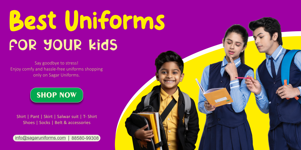 Sagar uniforms web banner